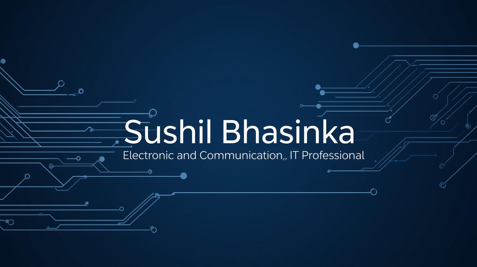 Sushil Bhasinka - Conference Speaker